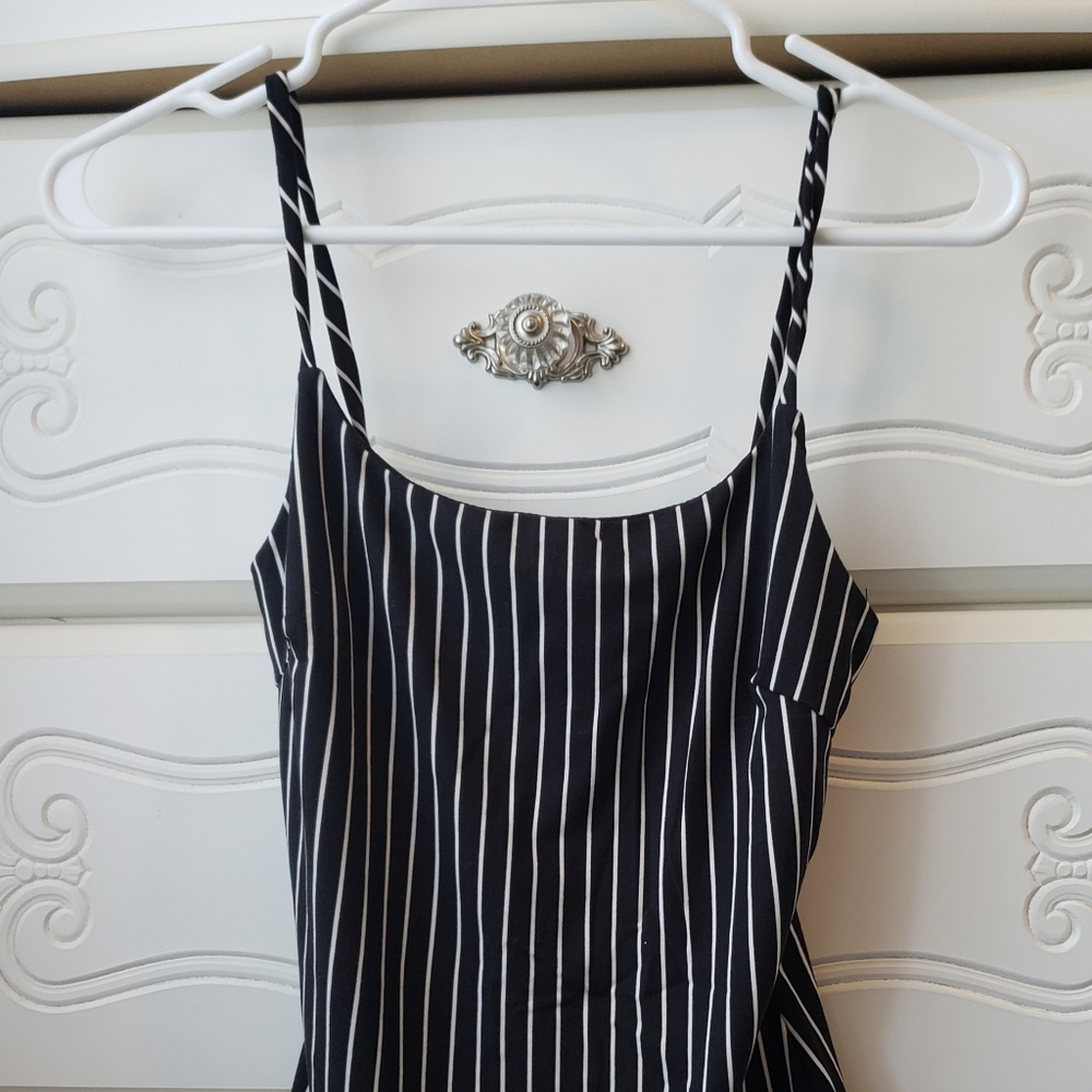 Black and white bodysuit